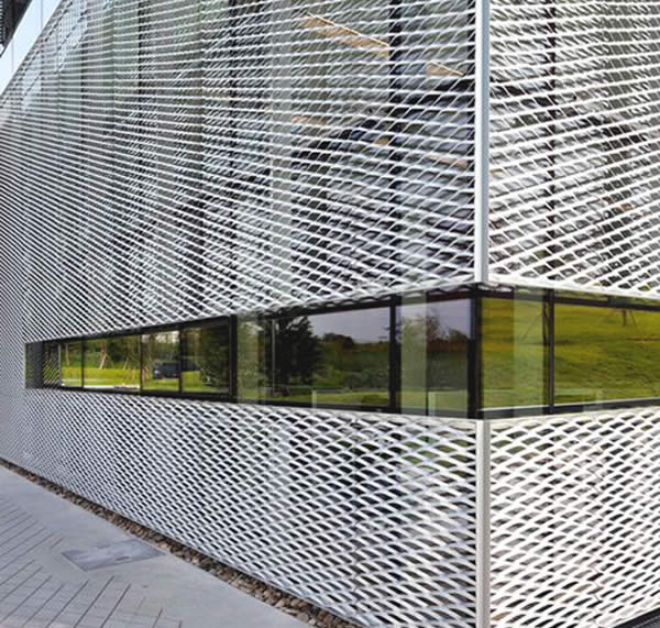 Decorative expanded mesh